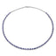 Collier en tanzanite véritable de 10,00 carats en argent sterling