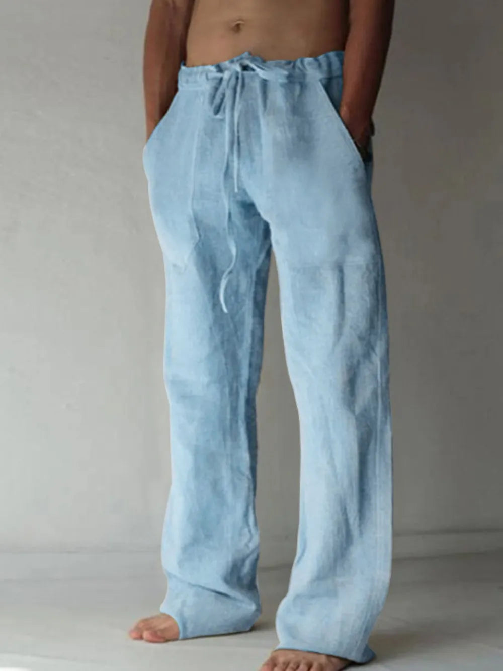 Men's Plus Size Drawstring Loose Fit Joggers