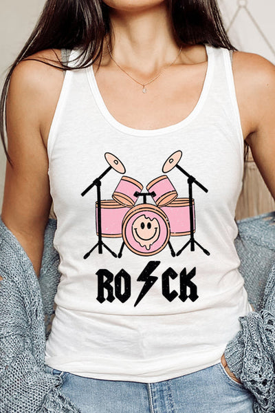Rock On! Racerback Tank Top - Korvel