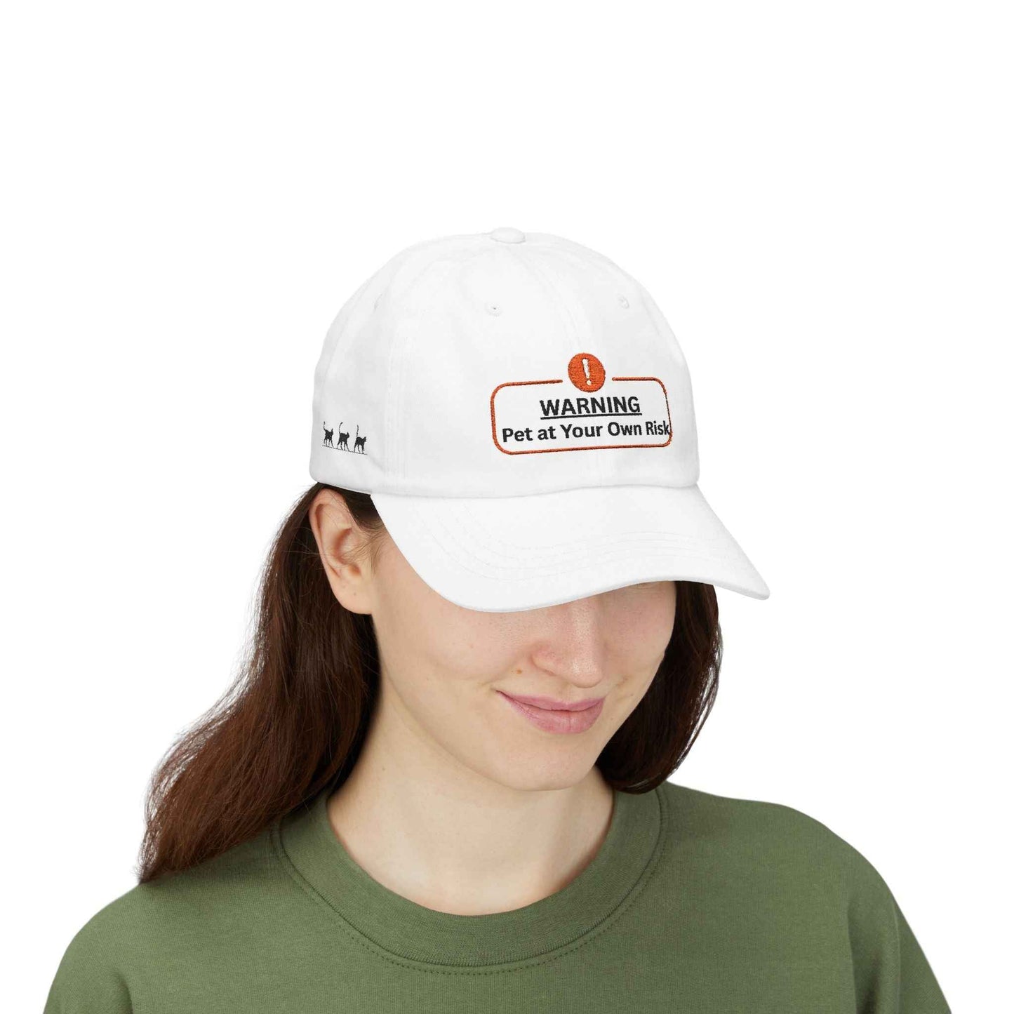 Avertissement : Casquette "Prenez soin de votre animal à vos risques et périls" – Casquette brodée S