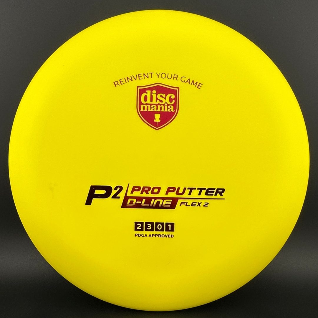 D-Line P2 Putter de Disc Golf - Prise et Contrôle Premium