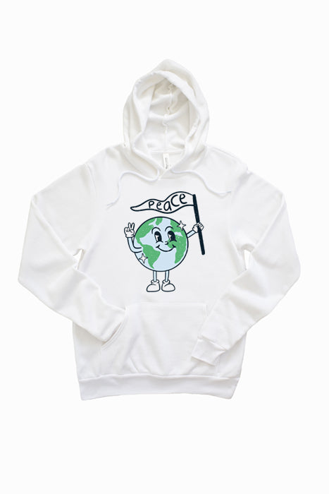 Hoodie Unisexe Paix Mondiale