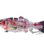 10cm 16.5g Multi-section Lure With Ring Beads Simulation Luya Multi-section Lure Submerged Bionic 6-section Lure - Korvel
