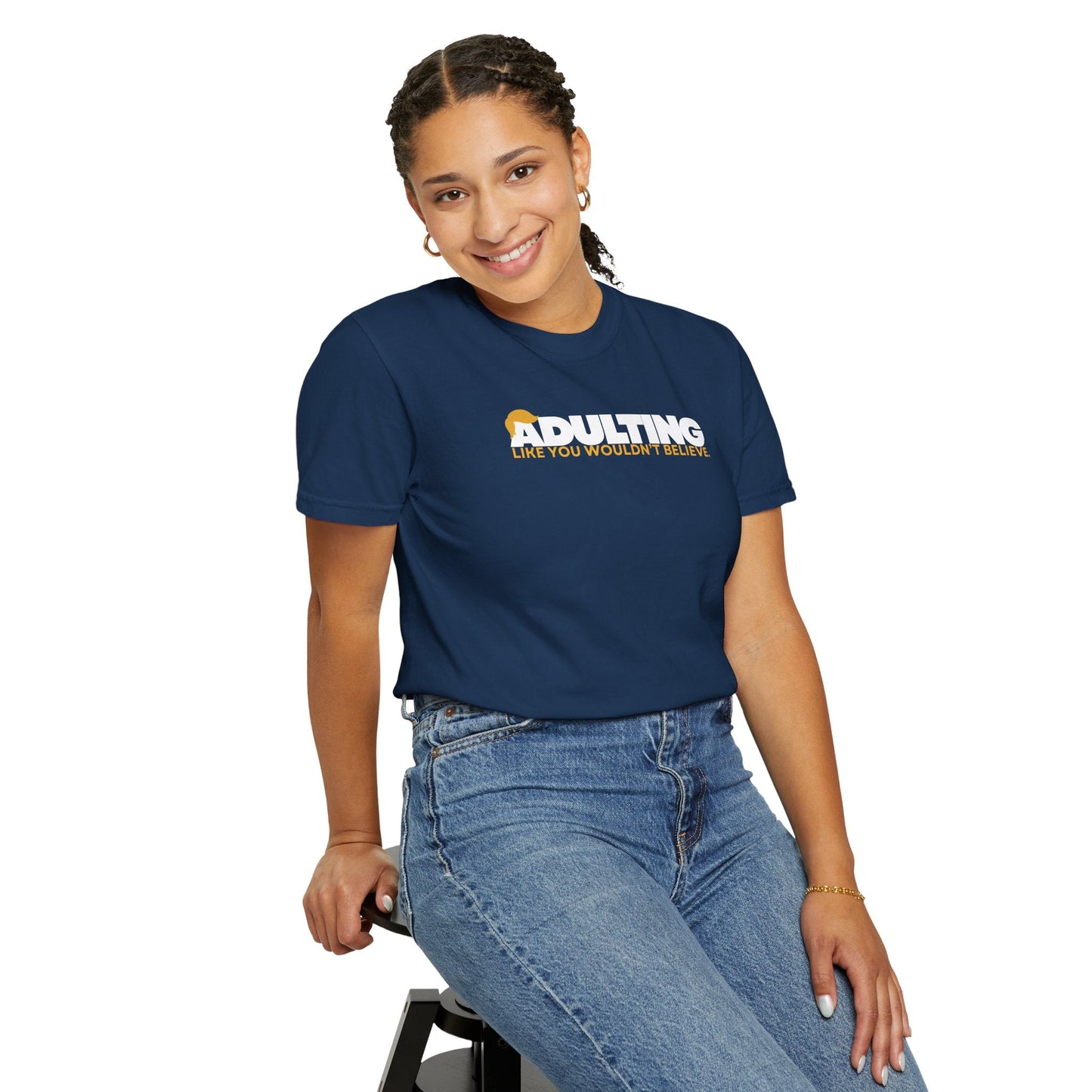 Adulting, como no lo creerías – Camiseta Unisex