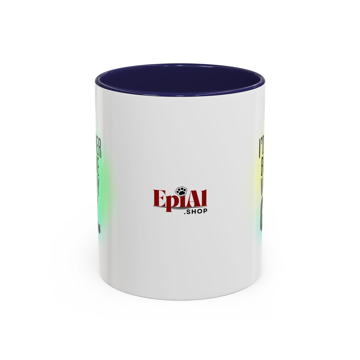 Taza de café con acento Rather Be Home - Elegante y funcional