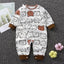 2024 Spring Autumn 0-2 Years Old Baby Romper Baby Jumpsuit Boys Girls Long-sleeved Trousers Newborn Romper Climbing Clothes - Korvel