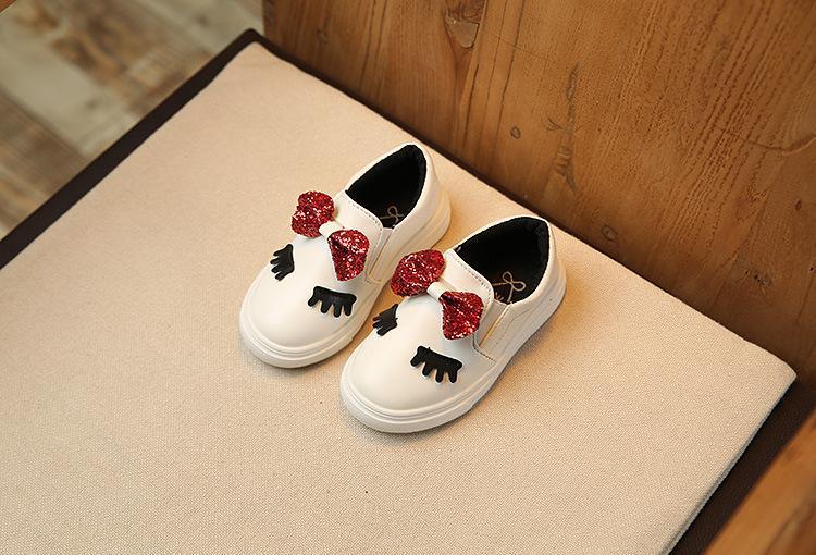 Zapatos Casual de Princesa con Lazo para Niñas en sus Primeros Pasos