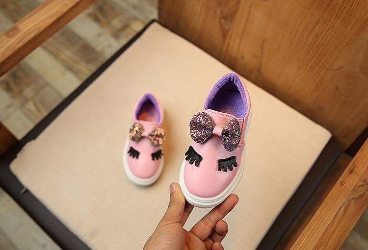 Zapatos Casual de Princesa con Lazo para Niñas en sus Primeros Pasos