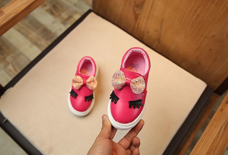 Zapatos Casual de Princesa con Lazo para Niñas en sus Primeros Pasos
