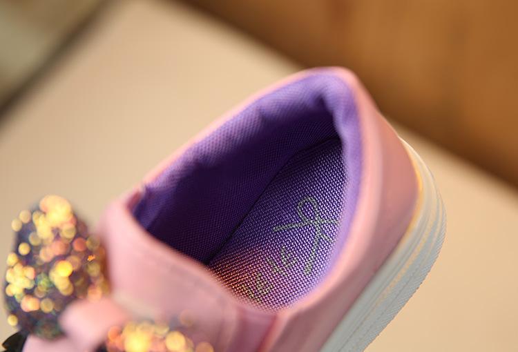 Zapatos Casual de Princesa con Lazo para Niñas en sus Primeros Pasos