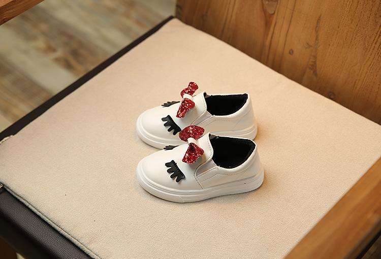 Zapatos Casual de Princesa con Lazo para Niñas en sus Primeros Pasos
