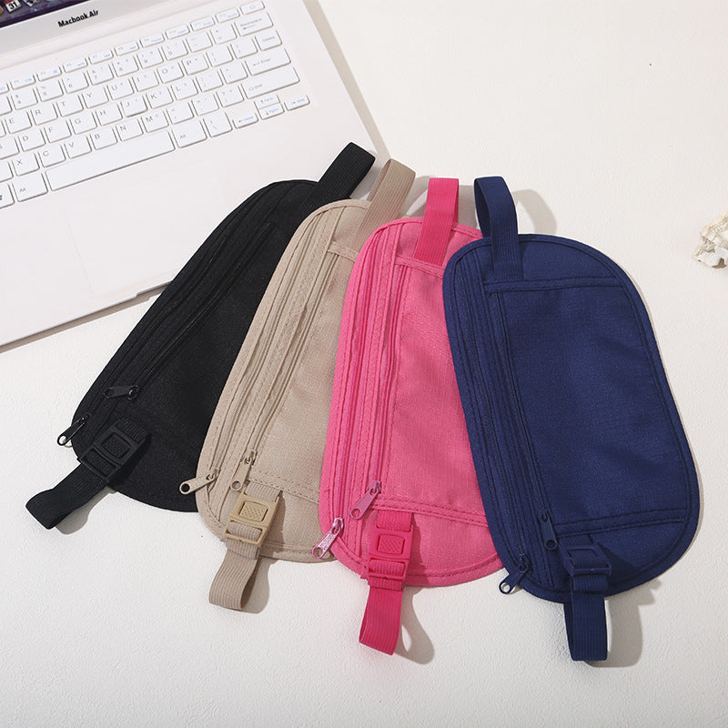 Sac à taille invisible et mince - Élégant et sécurisé