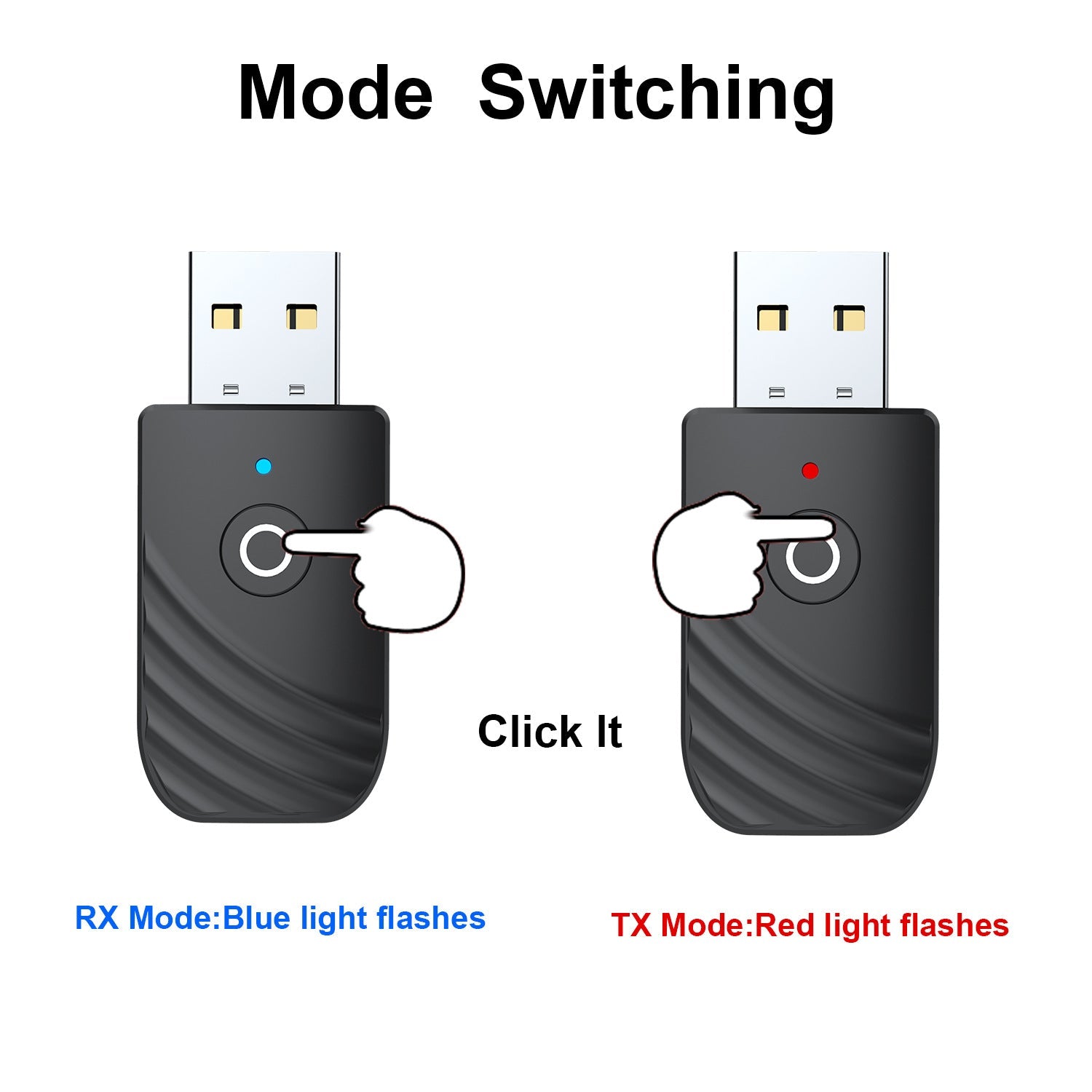 3 in 1 Bluetooth 5.0 Adapter Car Computer TV AUX Audio Bluetooth Speaker Receiver Transmitter Adapter - Korvel