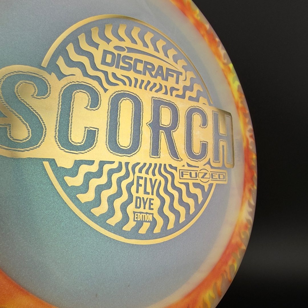 Fly Dye FuZed Sparkle Scorch - Disco de Golf de Edición Limitada