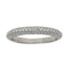 Bague de mariage en argent sterling et zircon cubique