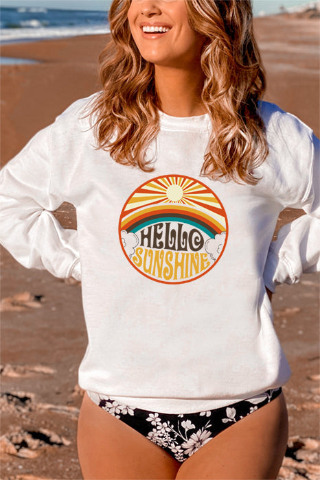 Hello Sunshine Cozy Sweatshirt