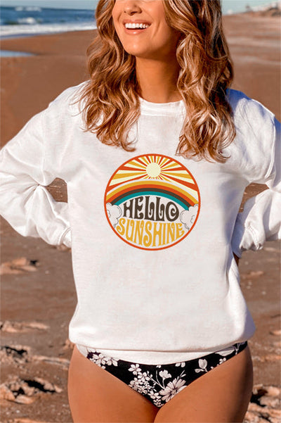 Hello Sunshine Cozy Sweatshirt
