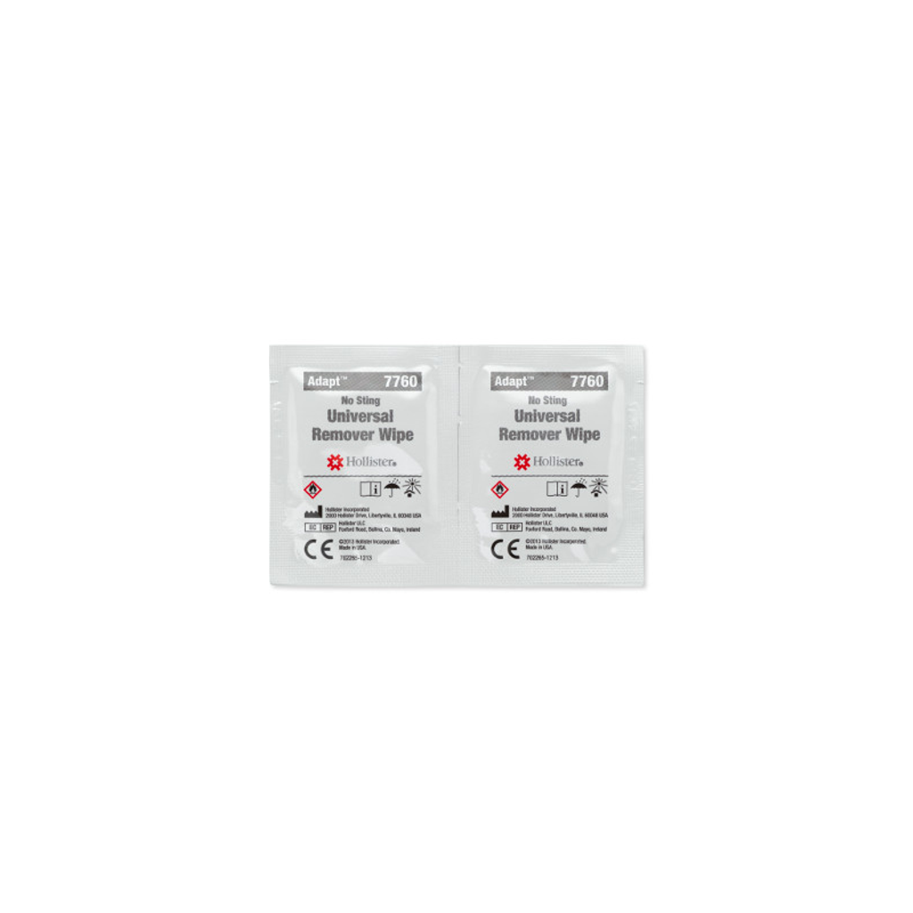 Hollister Adapt Universal Remover Wipes - 50 Count
