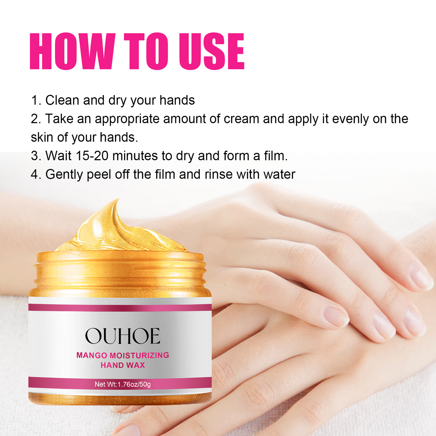 Exfoliating Hand Mask Moisturizes And Moisturizes Tender Skin, Alleviates Dry, Rough And Chapped Hands - Korvel