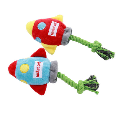 Pet cotton rope toy dog resistant to biting and grinding teeth - Korvel