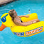 WOW Sports Ducky Lounge - Flotteur de piscine amusant et confortable