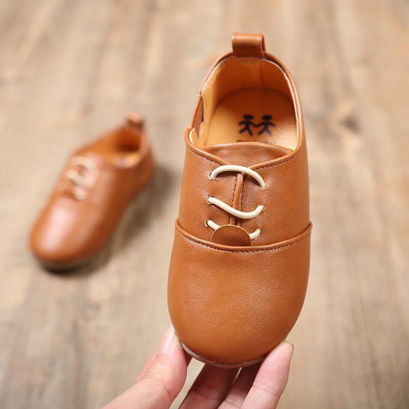 Luxury Leather Baby Walker Shoes for First Steps
