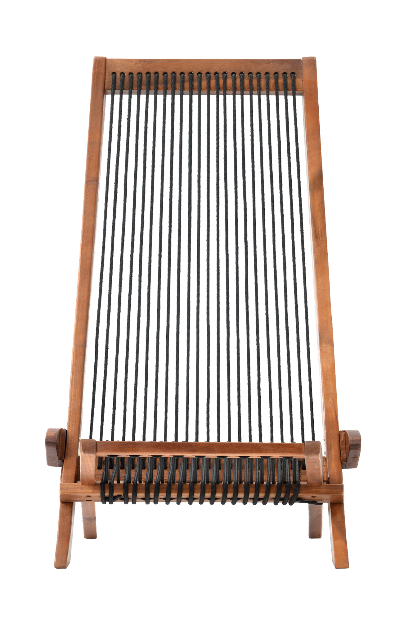 folding roping wood chair - Korvel