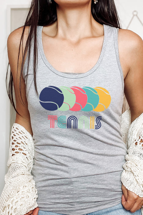 Premium Racerback Tennis Tank Top