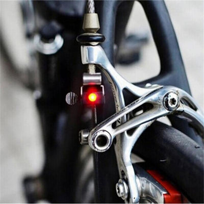 Waterproof Cycling Brake Bike Light Mount Tail Rear Bicycle Light LED High Brightness Red LED lamp Cycling Accessories - Korvel