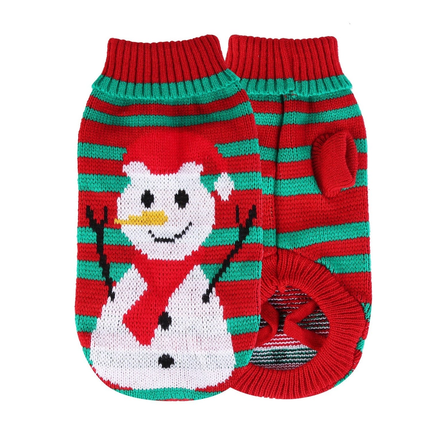 GBruno Pull Turtleneck de Noël pour Animaux de Compagnie