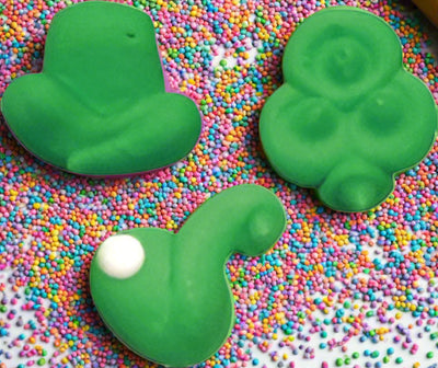Edible St. Patrick's Day Royal Icing Charms - 400 Pieces