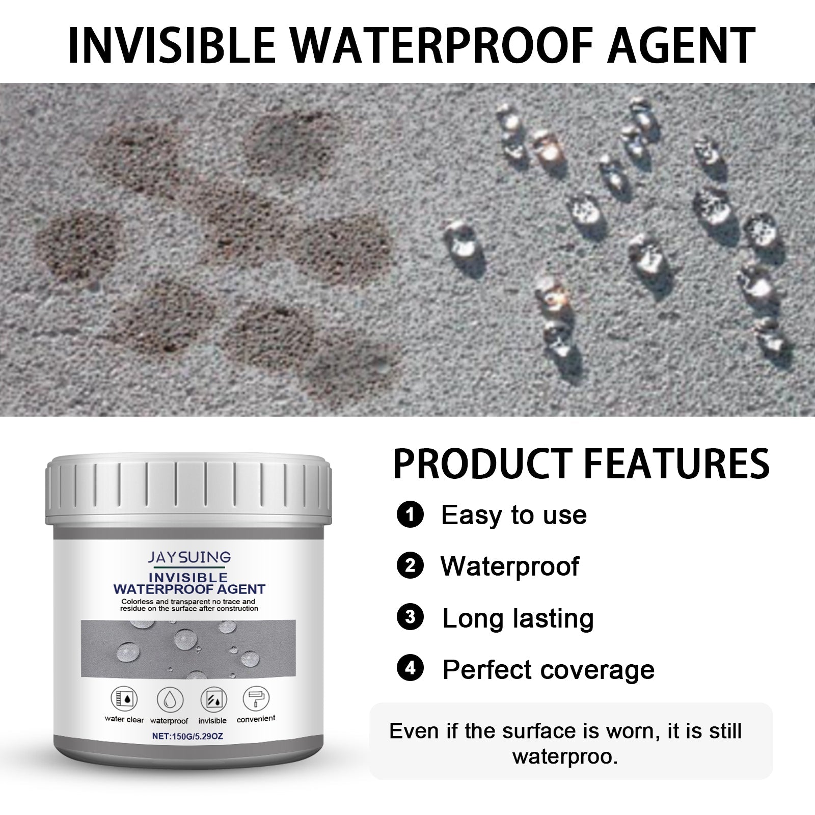 Sealant Waterproof Sealant, Multi-Functional Ceramic Tile Sealant For Bathroom Plumbing Glass Door And Window Leak Repair - Korvel
