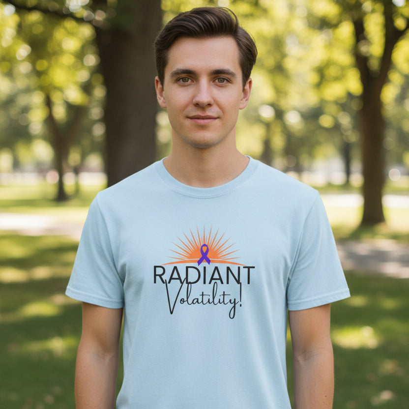 Radiant Volatility Unisex T-Shirt - Epilepsy Awareness