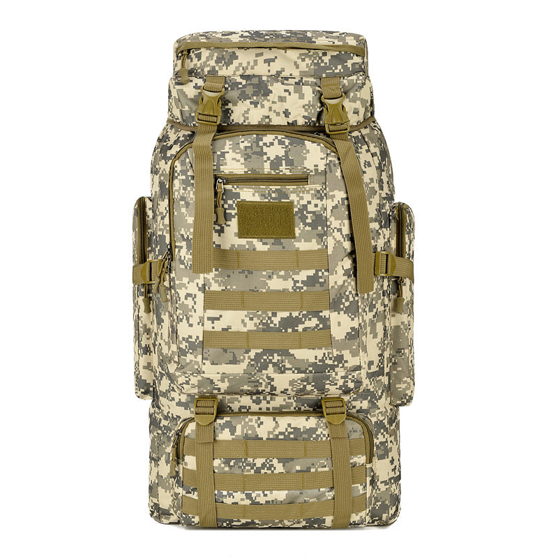 Mochila de Montañismo Camuflada para Exterior