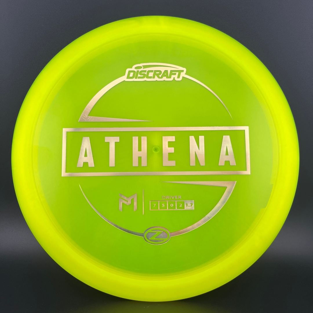 Z Athena Disc Golf Driver - Paul McBeth Edition