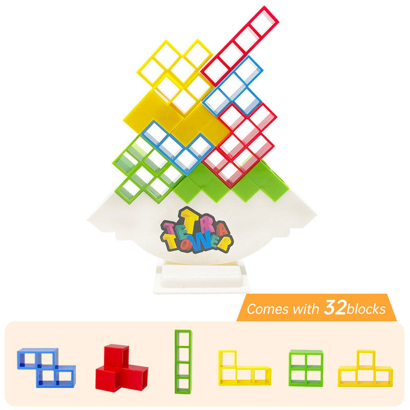 Tetra Tower Fun Balance Stacking Game for All Ages