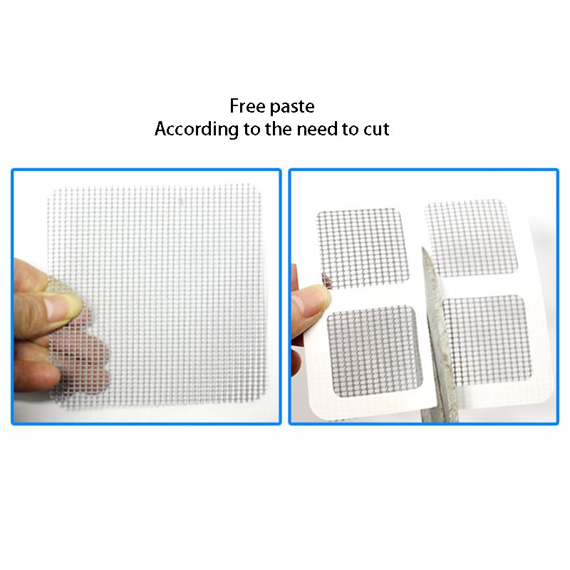 20pcs Summer Anti-Mosquito Fill In The Loophole Mosquito Window Screen Sticker Home Anti Mosquito Repair Screen Patch Stickers - Korvel