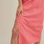 Chic Side Slit Round Neck Sleeveless Midi Dress for Women