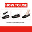 Tourmaline Acupressure Insoles, Foot Care Vein Repair Body Toning Body Care Foot Pads - Korvel