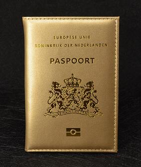 Netherlands Passport Cover Soft Pu leather New holland Women Covers For Passport Holder Nederlanden Dutch Nederland paspoort - Korvel