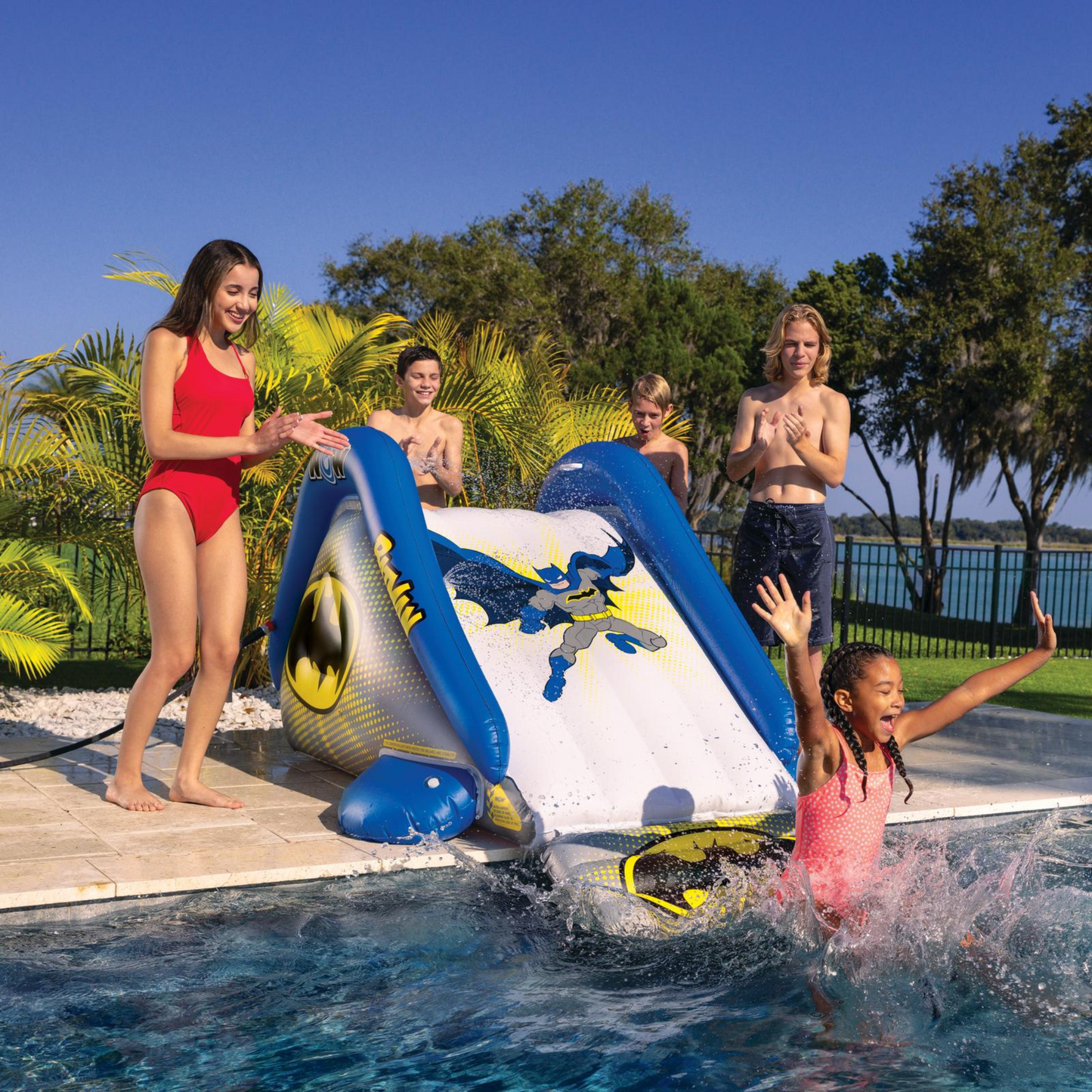 WOW Sports DC Comics Batman Inflatable Pool Slide