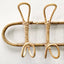 Kids Room Decor Hanger Rattan Wall Hooks Kids Garments Organizer Rack Clothes Hat Hanging Hook Rattan Hanger - Korvel