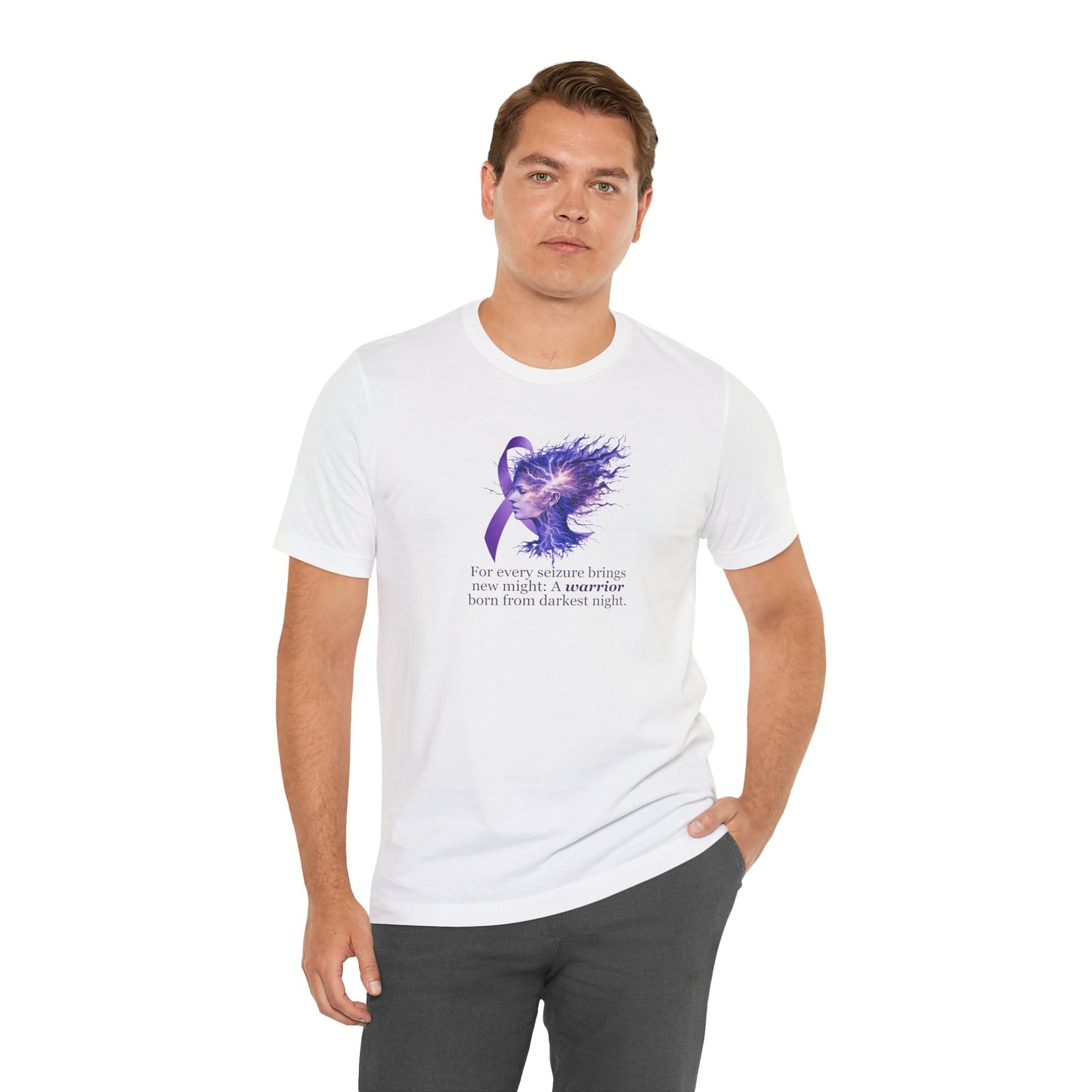 Nace un Guerrero Camiseta Unisex de Manga Corta Jersey