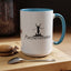 Purrseverance Accent Coffee Mug - Stylish & Functional