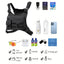Men's Tactical Chest Bag - EDC Waterproof Anti-Theft Vest for Outdoor Cycling & Running - Korvel
