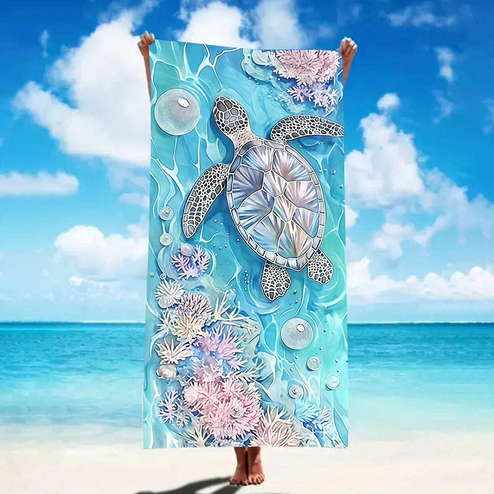 Quick-Drying Microfiber Beach Towel