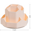 Large capacity rotatable pen holder plastic storage box rotating desktop stationery multifunctional office - Korvel