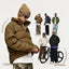 Solid Color Puffer Jacket for Men and Women