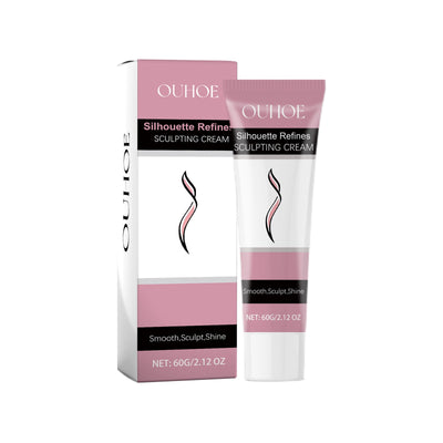 Silhouette Refines Sculpting Cream, Relax The Muscle Belly In Compact Leg Arm Proud Flesh Model Body Slimming Massage Cream - Korvel