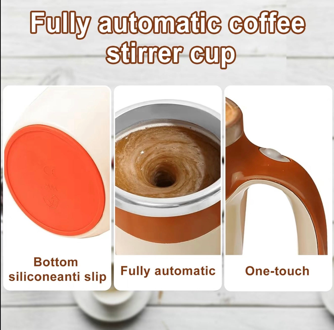 Taza Térmica MagniMix - Utensilios de Bebida de Auto-Mezcla Sin Esfuerzo